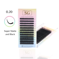 Cashmere Fauxmink Classic Individual Premium Lash Extensions 0.20mm