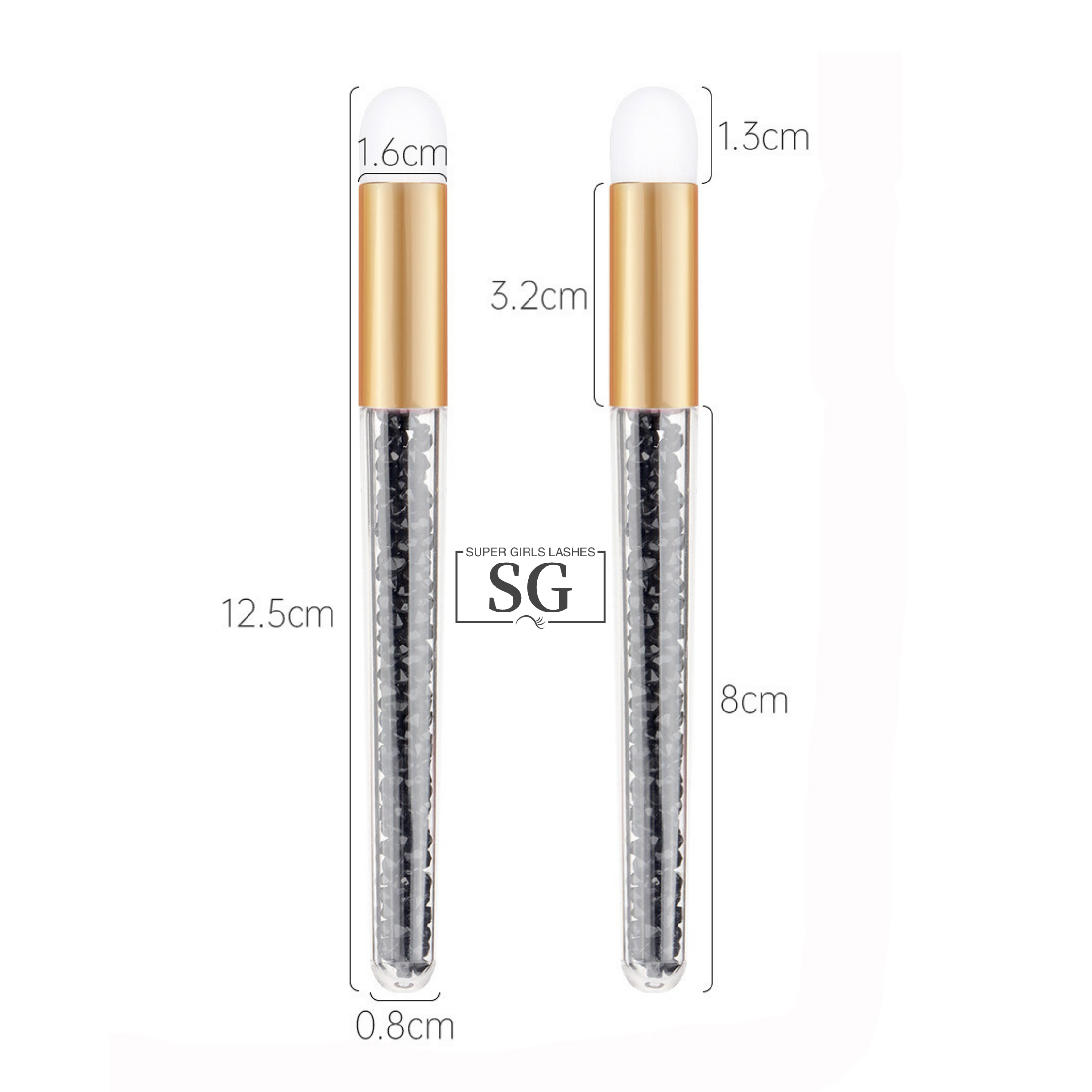 Rhinestone Eyelash Cleaning Brush - Image 4
