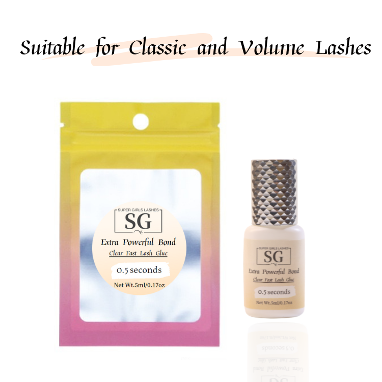 SG Eyelash Glue 5ml 0.5S (Clear)