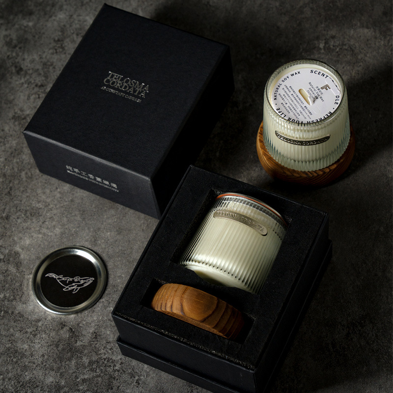 Timber & Glass Candle - Image 2