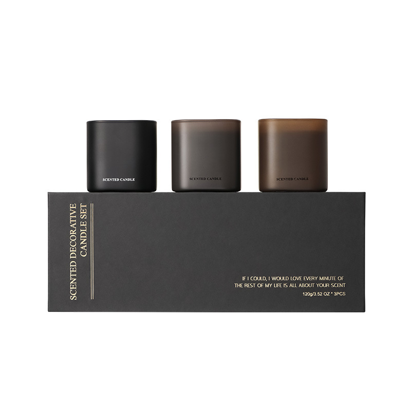 Matte Black Luxury Gift Set by ERYI Home Fragrance