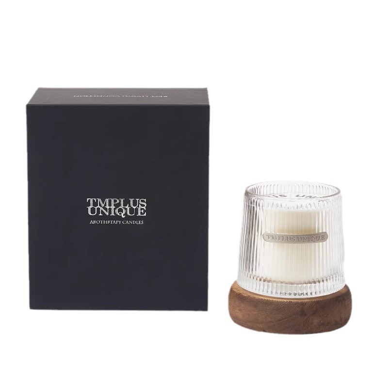 Timber & Glass Candle