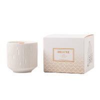Fluted Ceramic Candle