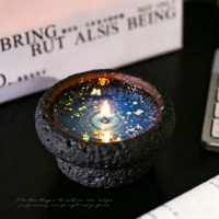 Alternative view of Lava Stone Candle