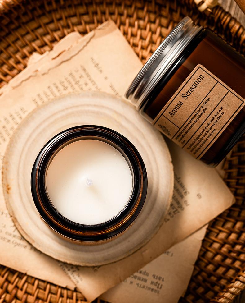 Triple Amber Candle Gift Set - Image 5