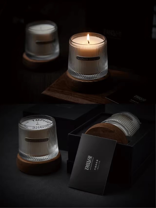 Timber & Glass Candle - Image 6